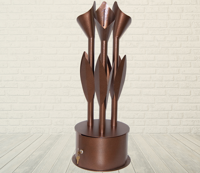 triple lily smoking receptacle